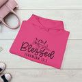 Blessed Hooded Sweatshirt | Jeremiah 17:7 | Cozy Unisex Sweatshirt for Faith & Inspiration - GULLYDESIGN
