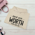 Know Your Worth Inspirational Hoodie - GULLYDESIGN