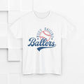 Busy Raising Ballers Unisex Heavy Cotton Tee - GULLYDESIGN