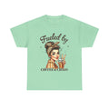 Fueled by Coffee & Chaos Unisex Tee - Fun Graphic Shirt for Coffee Lovers - GULLYDESIGN
