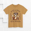 Just a Mom Unisex Heavy Cotton Tee - Funny Mom Shirt for Mother's Day - GULLYDESIGN