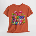 Happy Easter Unisex Heavy Cotton Tee - Fun & Festive Spring Shirt - GULLYDESIGN