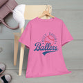 Busy Raising Ballers Unisex Heavy Cotton Tee - GULLYDESIGN