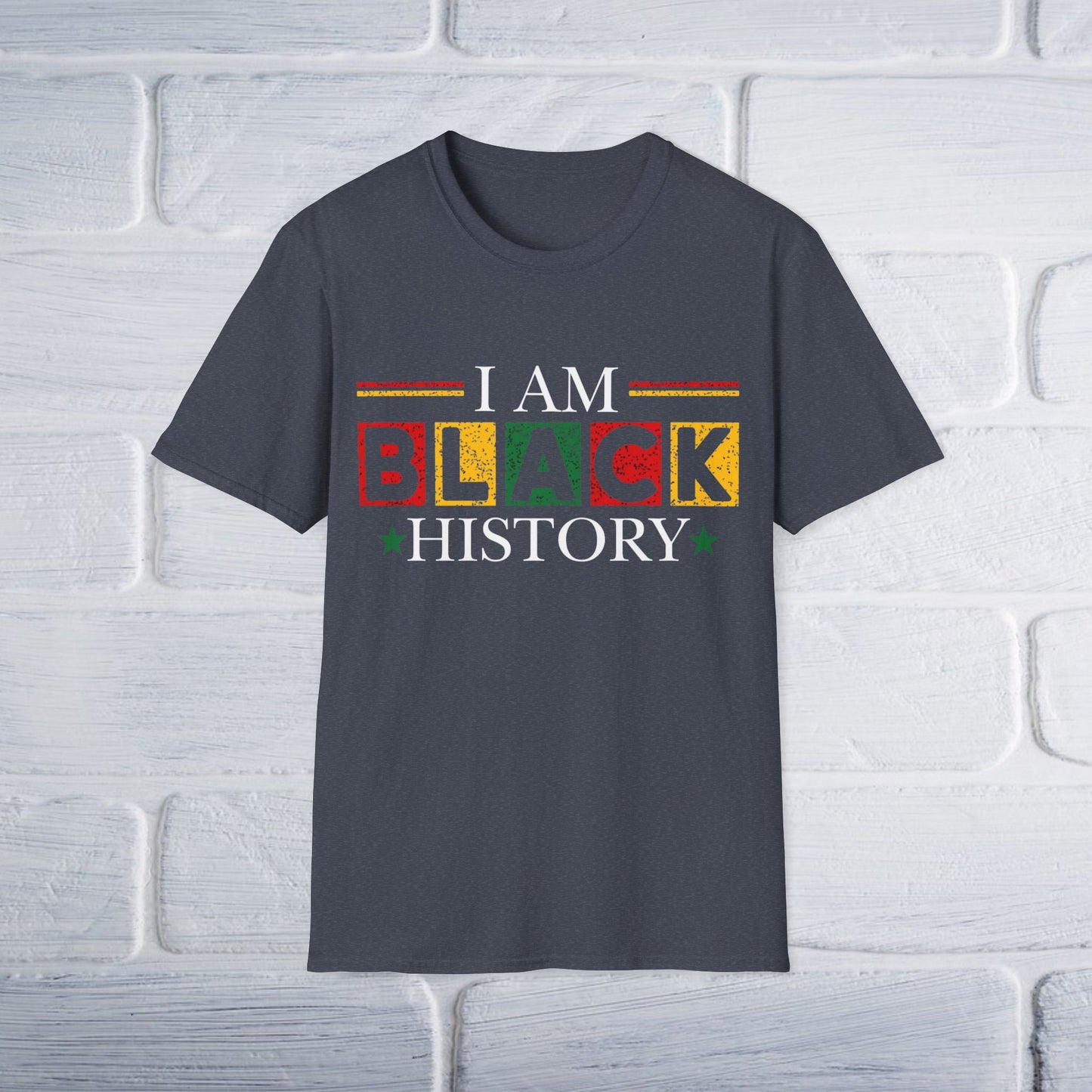 I Am Black History T-Shirt - GULLYDESIGN