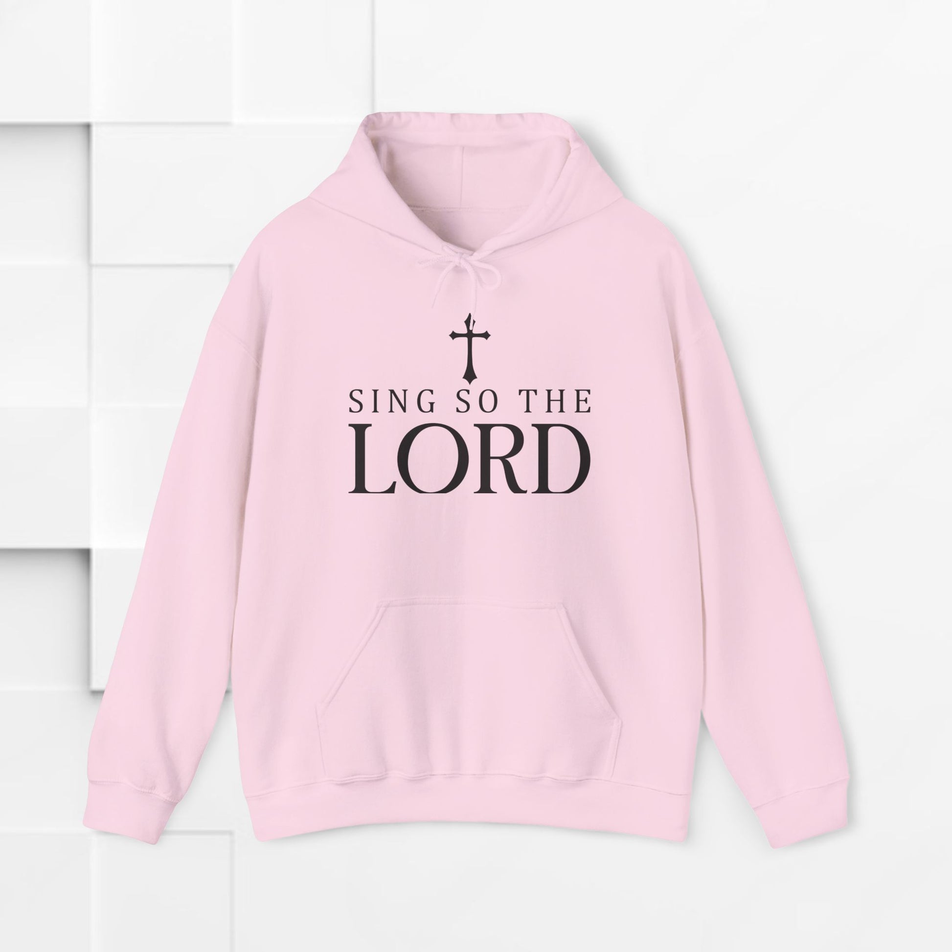 Inspirational Hoodie - 'Sing So The Lord' Unisex Heavy Blend Sweatshirt - GULLYDESIGN