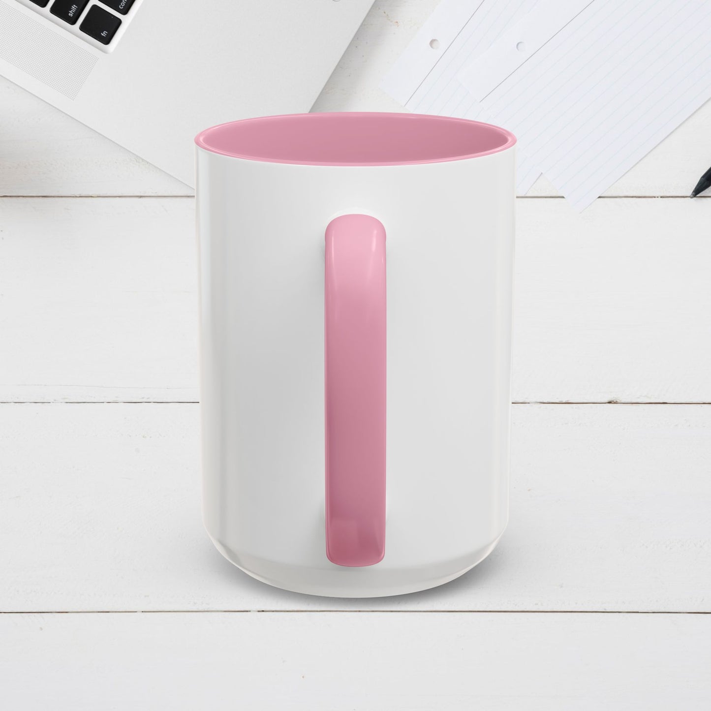 Inspirational Coffee Mug - "Be Real Not Perfect" - Colorful 11oz & 15oz Designs - GULLYDESIGN
