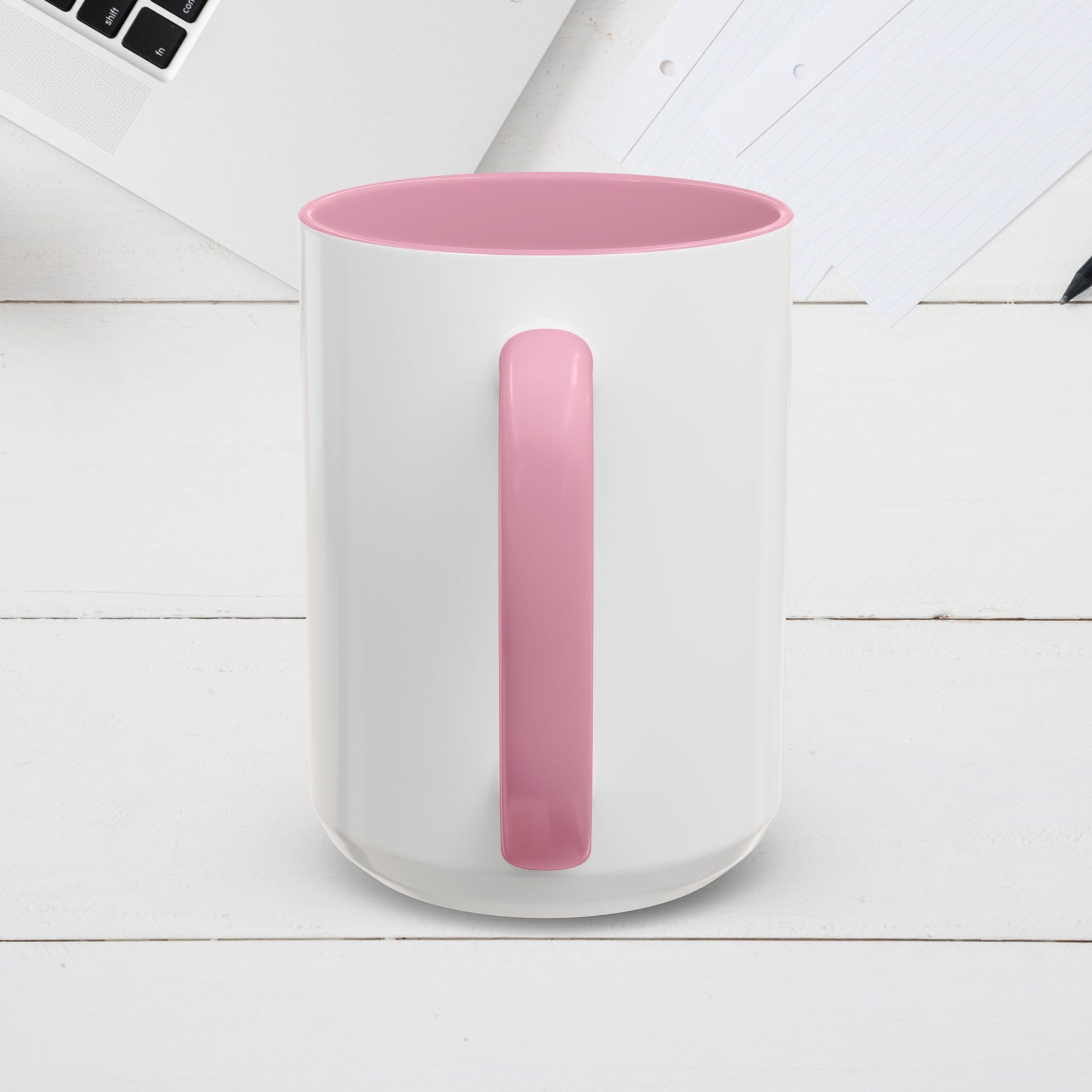 Inspirational Coffee Mug - "Be Real Not Perfect" - Colorful 11oz & 15oz Designs - GULLYDESIGN