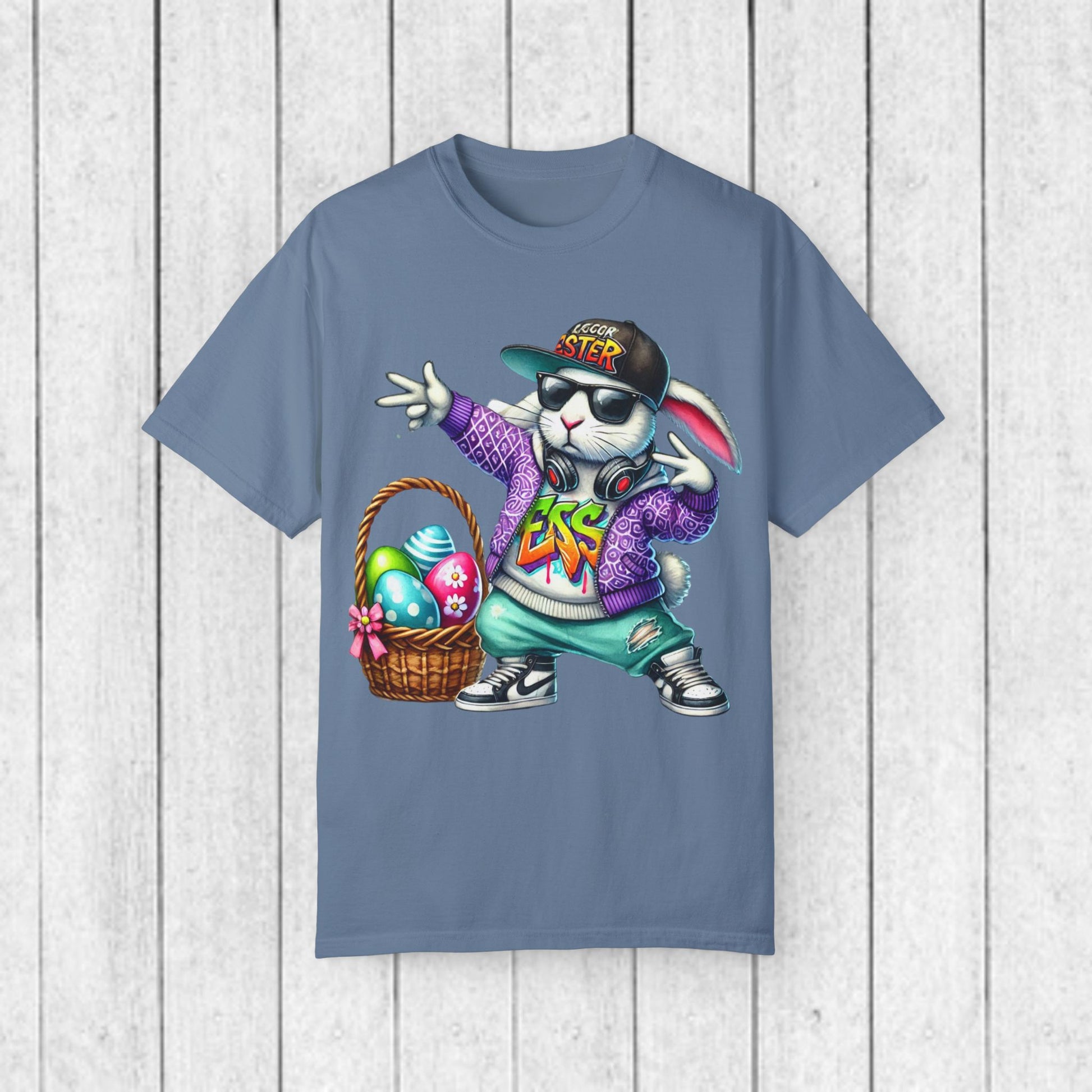 Hip Hop Easter Bunny Unisex T-Shirt - Fun & Festive Spring Apparel - GULLYDESIGN
