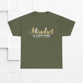 Mindset Unisex Heavy Cotton Tee - Inspirational T-Shirt for Positive Thinking - GULLYDESIGN