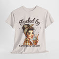 Fueled by Coffee & Chaos Unisex Heavy Cotton Tee - GULLYDESIGN