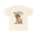 Fueled by Coffee & Chaos Unisex Tee - Fun Graphic Shirt for Coffee Lovers - GULLYDESIGN