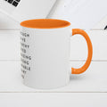 Inspirational Colorful Mug - Empowering Affirmations for Coffee Lovers - GULLYDESIGN