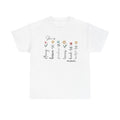 Inspirational Mom Heavy Cotton Tee - Strong, Brave, Kind, Beautiful Design - GULLYDESIGN