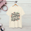 Empowering Women's Quote Unisex Heavy Cotton Tee - 'She Overcame Everything' - GULLYDESIGN