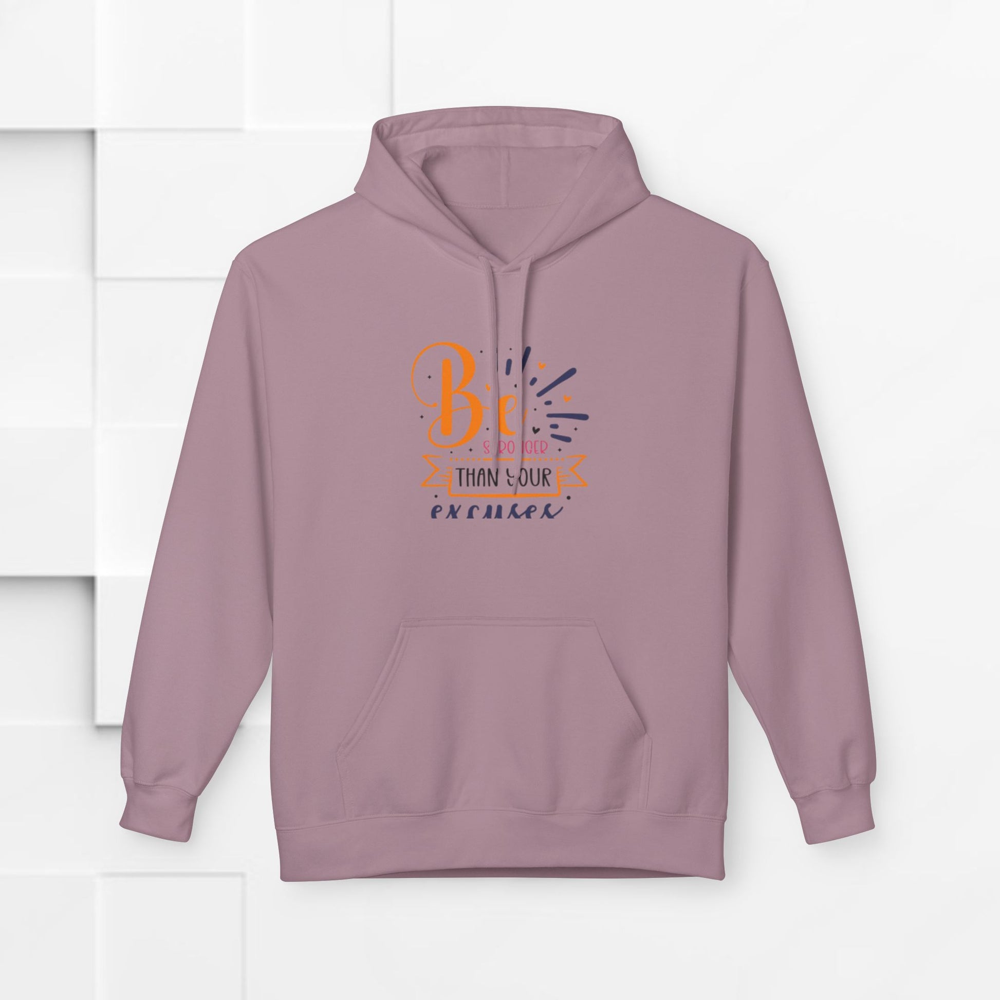 Be Brighter Than Your Excuses Unisex Hoodie - GULLYDESIGN