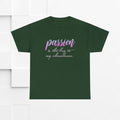 Passion is the Key Unisex Heavy Cotton Tee - Motivational T-Shirt for Inspiration and Abundance - GULLYDESIGN