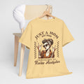Just a Mom Unisex Heavy Cotton Tee - Funny Mom Shirt for Mother's Day - GULLYDESIGN