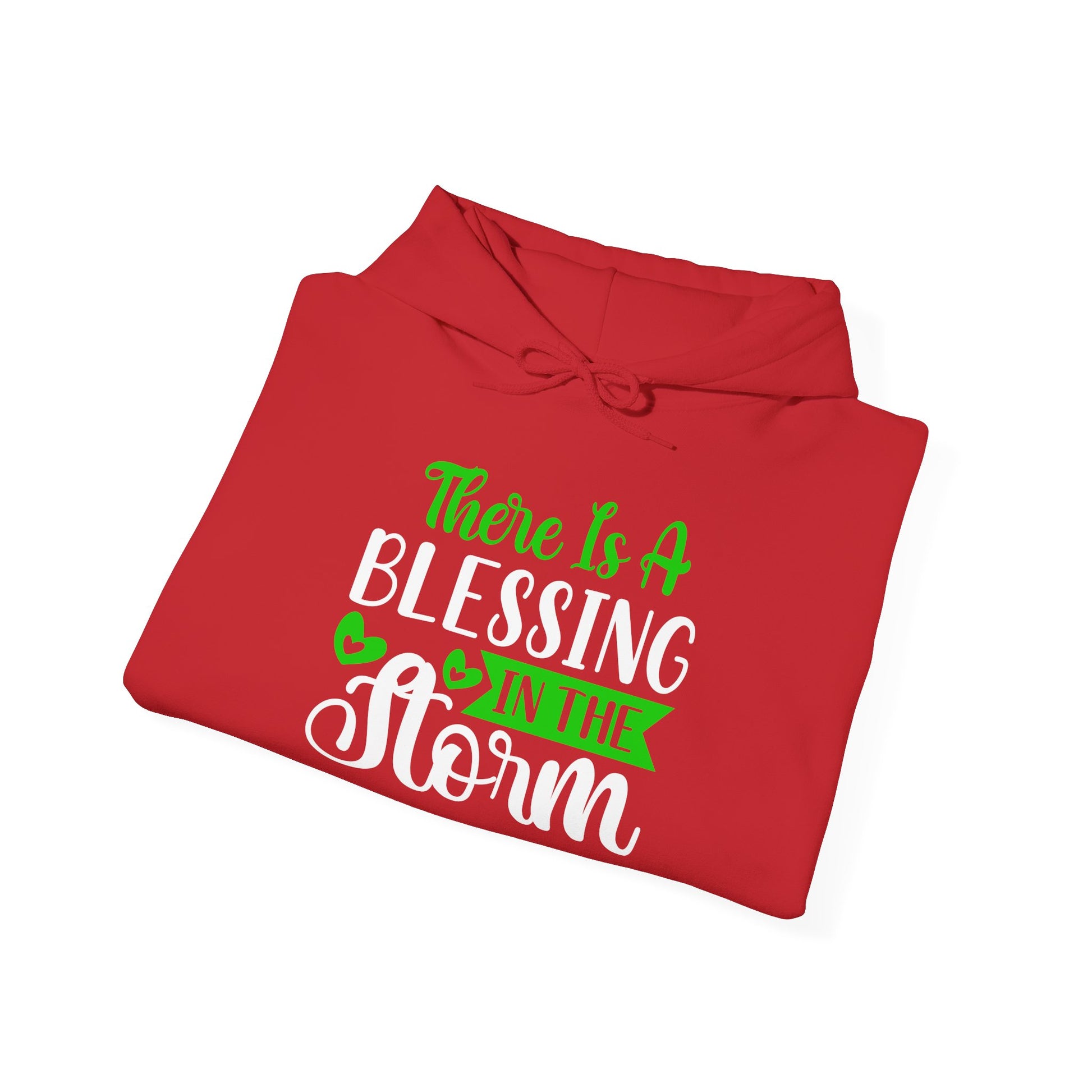 Blessing in the Storm Hoodie | Unisex Heavy Blend Sweatshirt for Comfort and Style - GULLYDESIGN