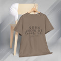 Inspirational Unisex Heavy Cotton Tee - 'Oh How He Loves Us' John 4:10 - GULLYDESIGN