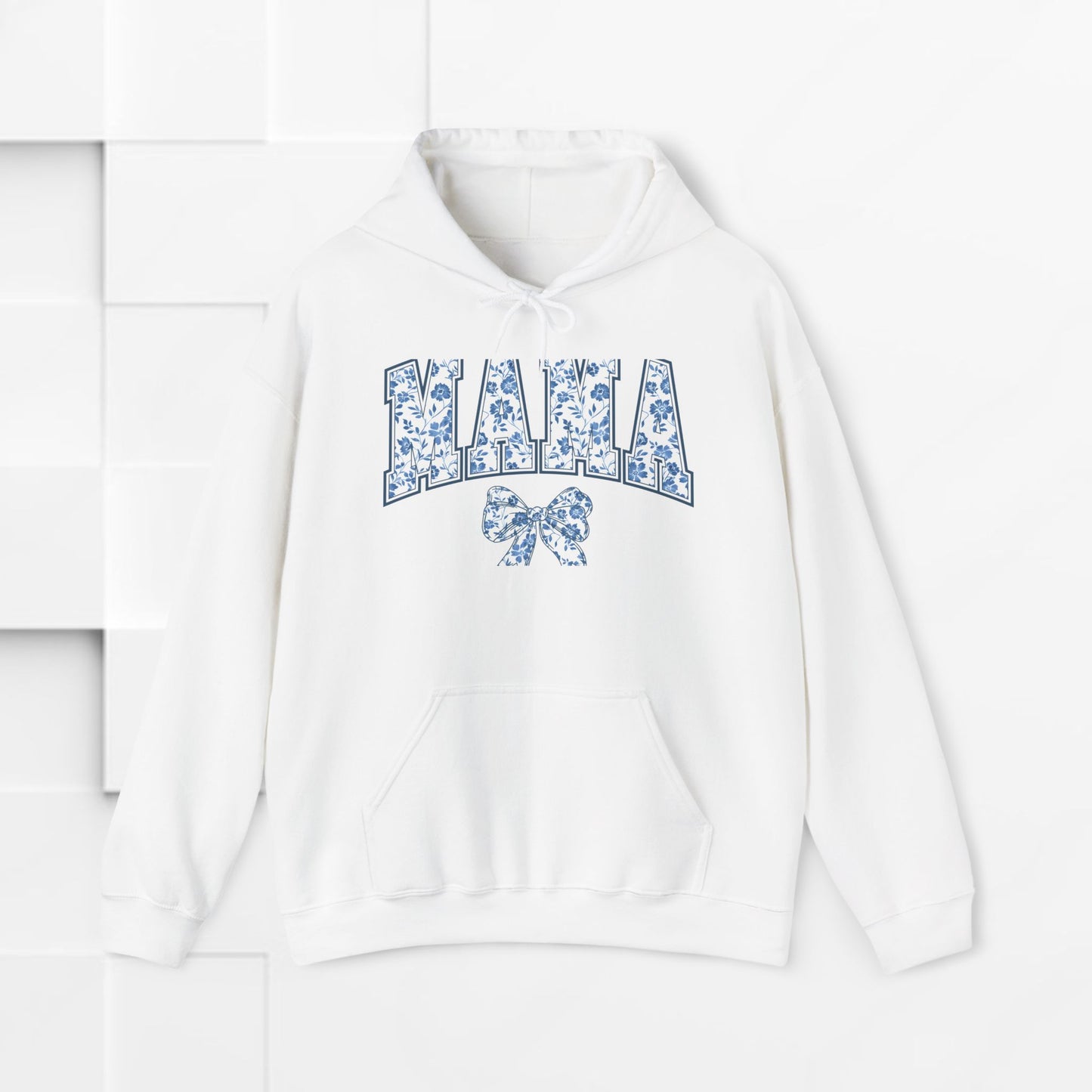Floral Mama Hoodie - Comfortable Unisex Heavy Blend Sweatshirt for Moms