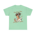 My Alone Time Unisex Heavy Cotton Tee - Cozy Vibe for Self-Care Lovers - GULLYDESIGN