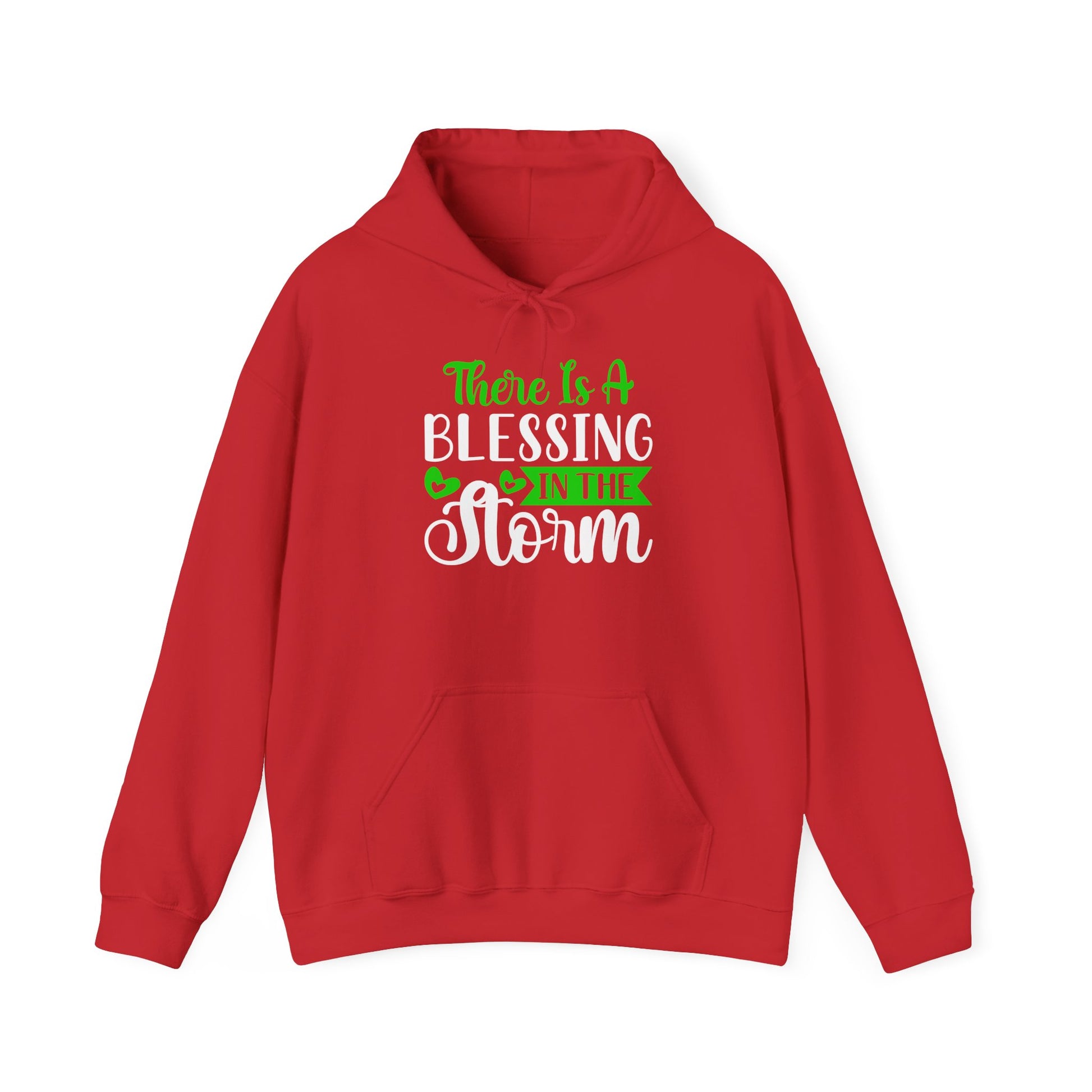 Blessing in the Storm Hoodie | Unisex Heavy Blend Sweatshirt for Comfort and Style - GULLYDESIGN