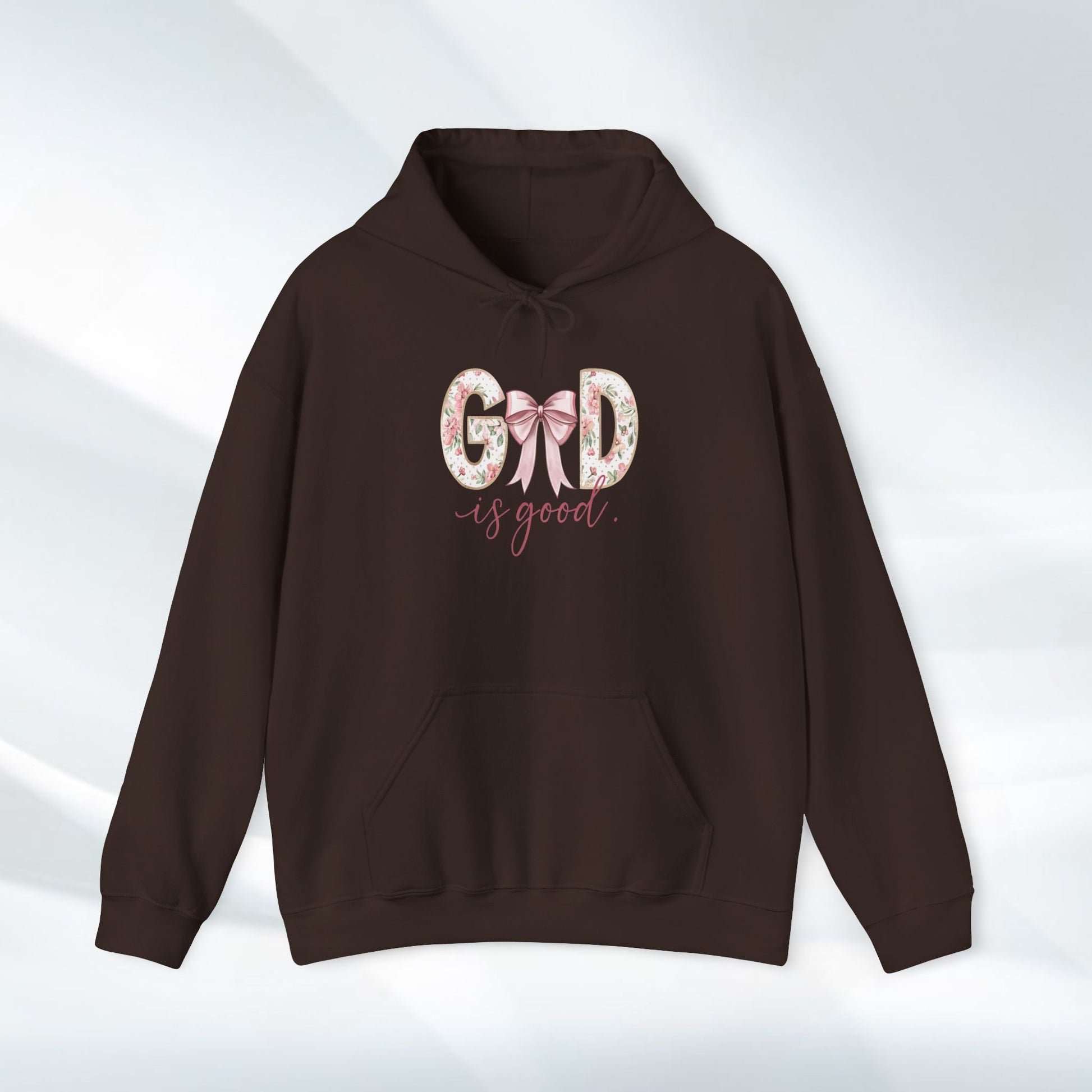 Inspirational God is Good Hoodie - Unisex Heavy Blend™ Sweatshirt - GULLYDESIGN
