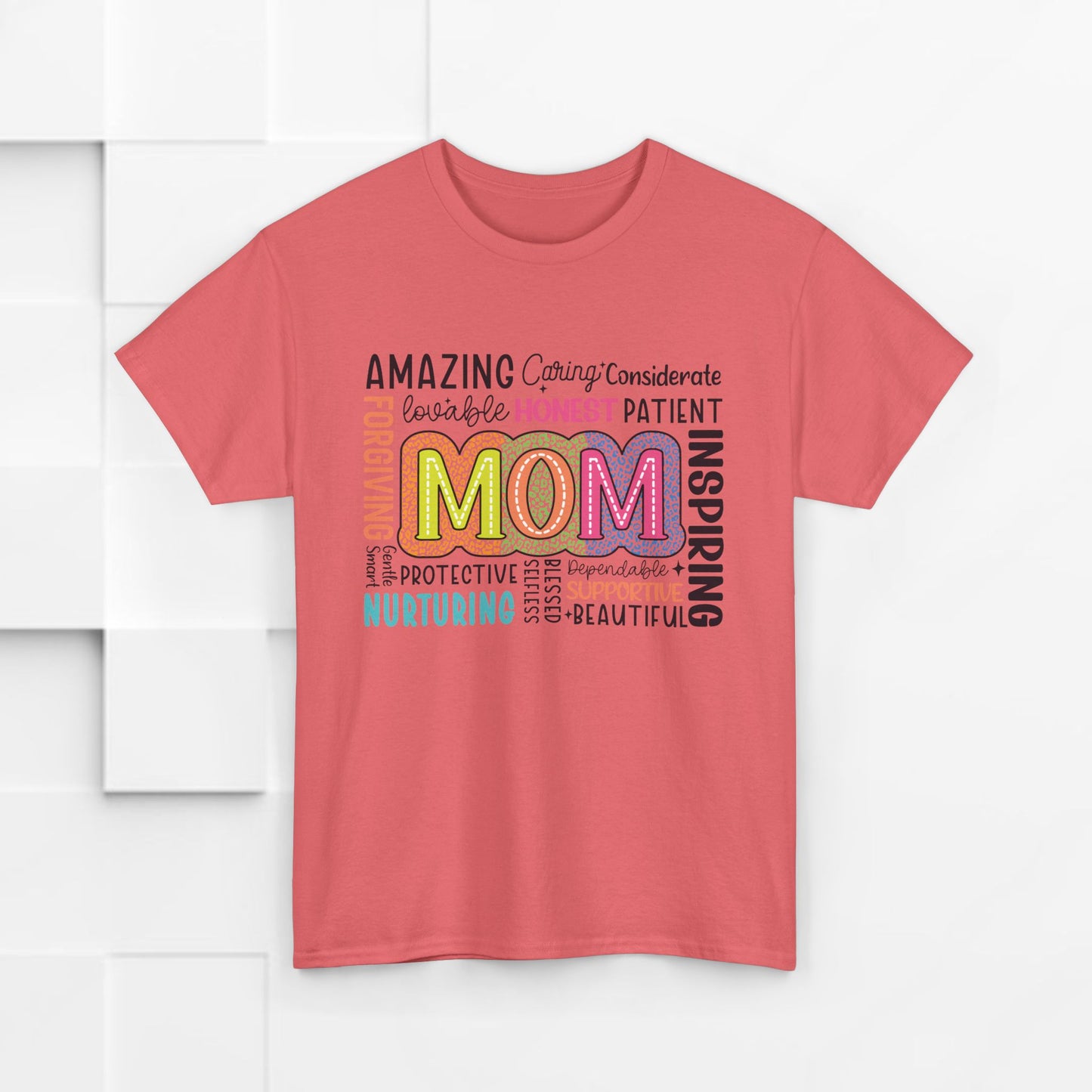 Inspiring Mom Tribute Unisex Heavy Cotton Tee