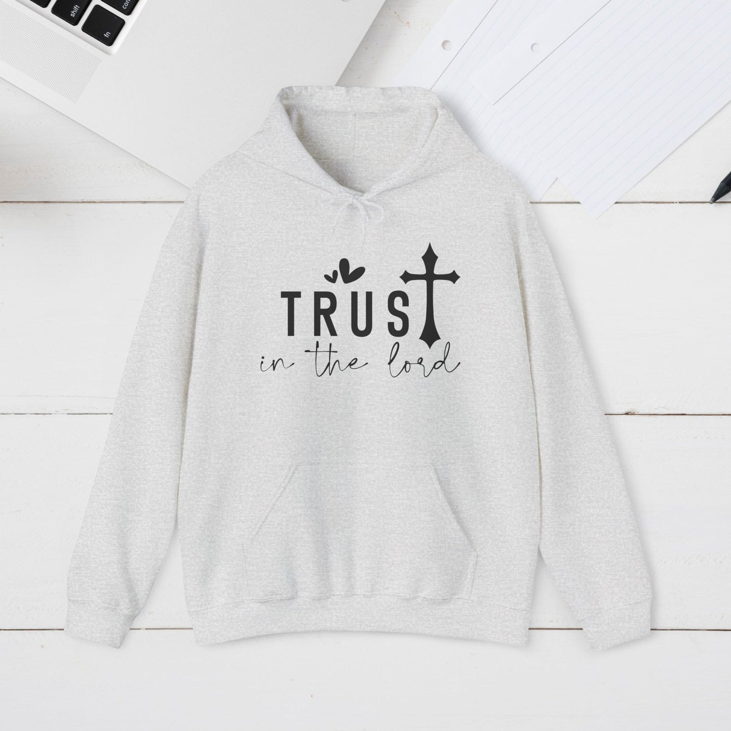 Trust in the Lord Hoodie - Unisex Heavy Blend Sweatshirt