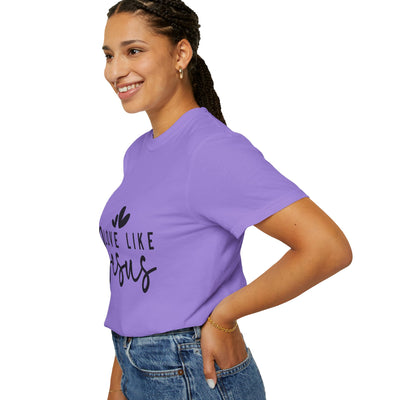 Love Like Jesus Unisex Garment-Dyed T-Shirt - Faith-Inspired Apparel