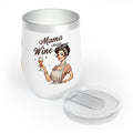 Mama Needs Wine Tumbler - Stylish Insulated Wine Glass for Moms & Wine Lovers, Perfect for Gifts and Celebrations - GULLYDESIGN