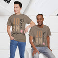 Personalized Unisex Heavy Cotton Tee - Custom Name & Age Design - GULLYDESIGN