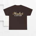 Mindset Unisex Heavy Cotton Tee - Inspirational T-Shirt for Positive Thinking - GULLYDESIGN
