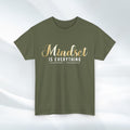 Mindset Unisex Heavy Cotton Tee - Inspirational T-Shirt for Positive Thinking - GULLYDESIGN