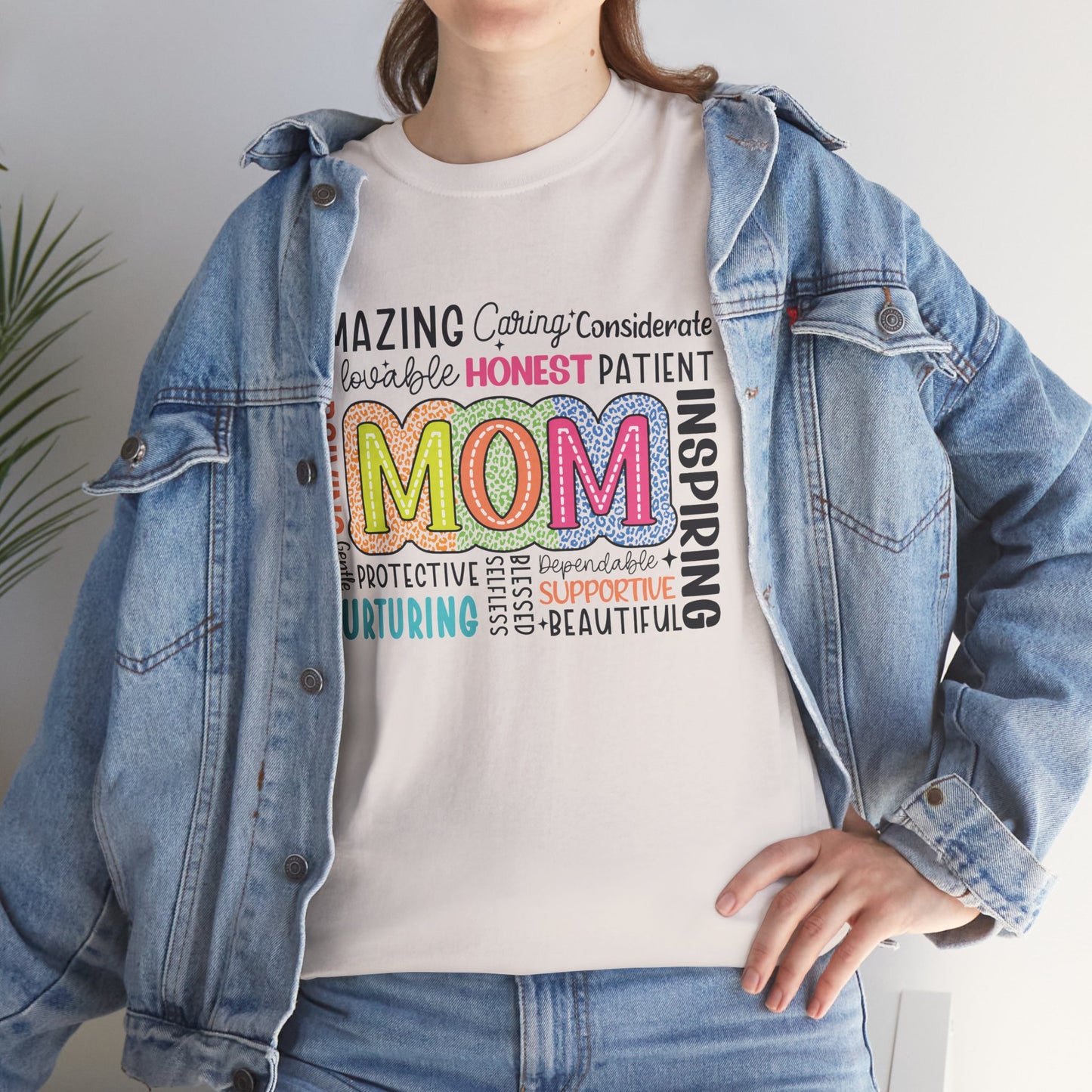 Inspiring Mom Tribute Unisex Heavy Cotton Tee