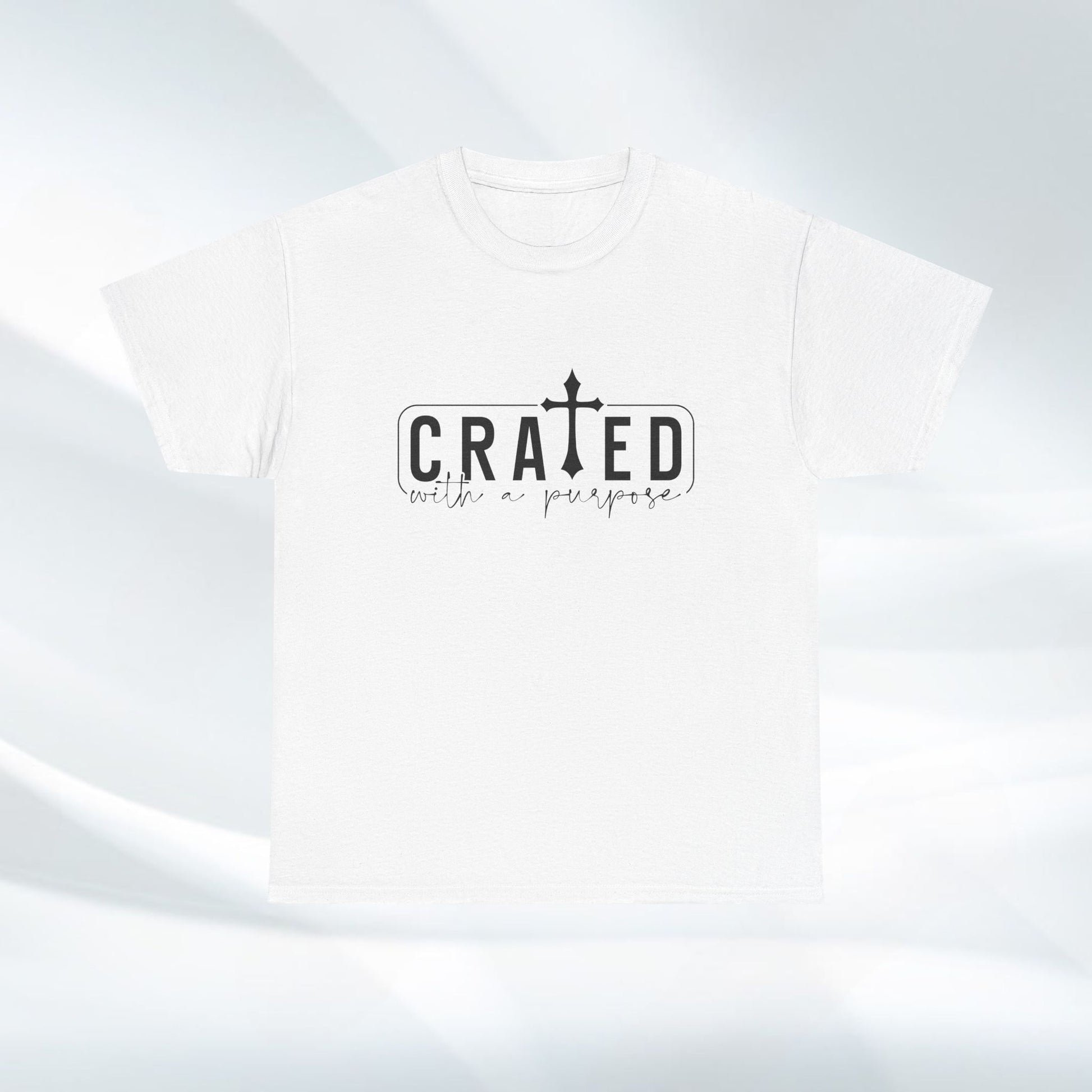 Unisex Heavy Cotton Tee - Grated with a Purpose Graphic Tee - GULLYDESIGN