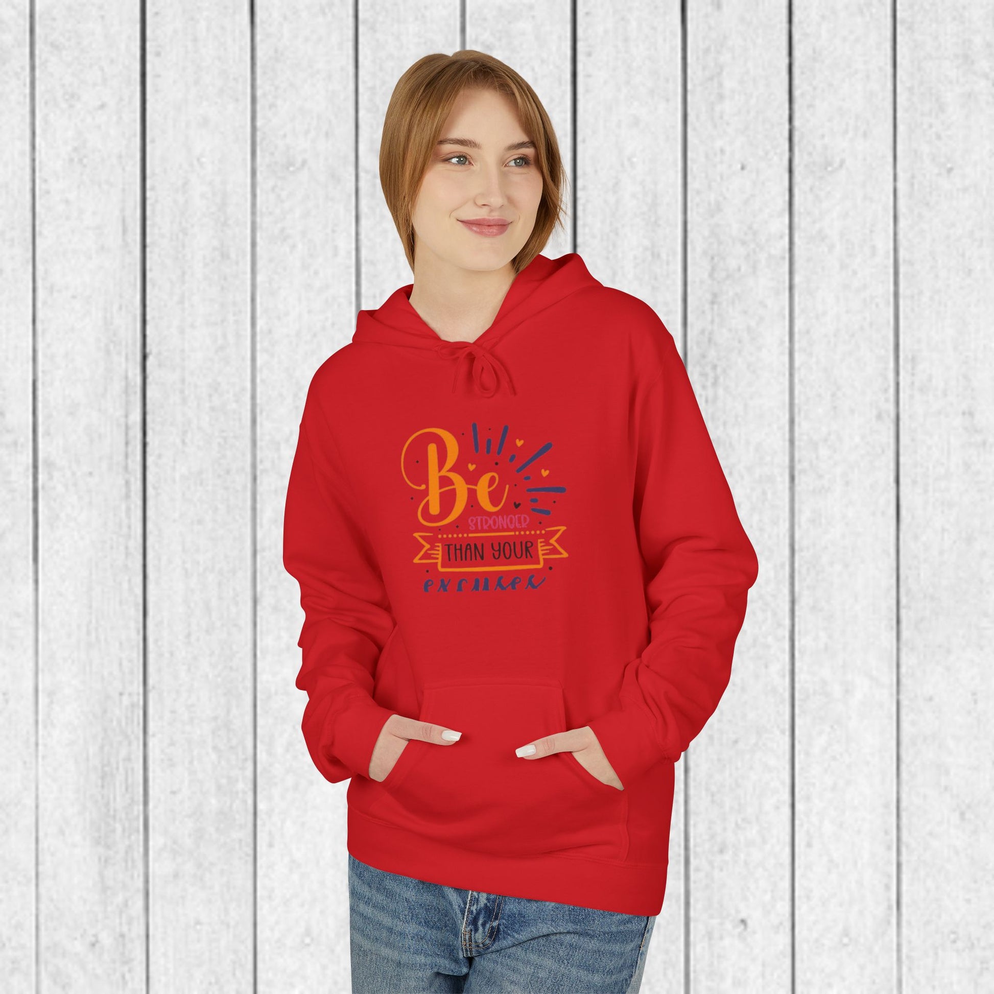 Be Brighter Than Your Excuses Unisex Hoodie - GULLYDESIGN