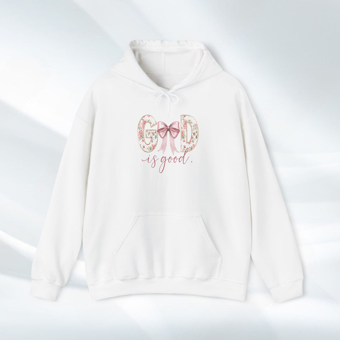 Inspirational God is Good Hoodie - Unisex Heavy Blend™ Sweatshirt - GULLYDESIGN