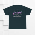 Passion is the Key Unisex Heavy Cotton Tee - Motivational T-Shirt for Inspiration and Abundance - GULLYDESIGN