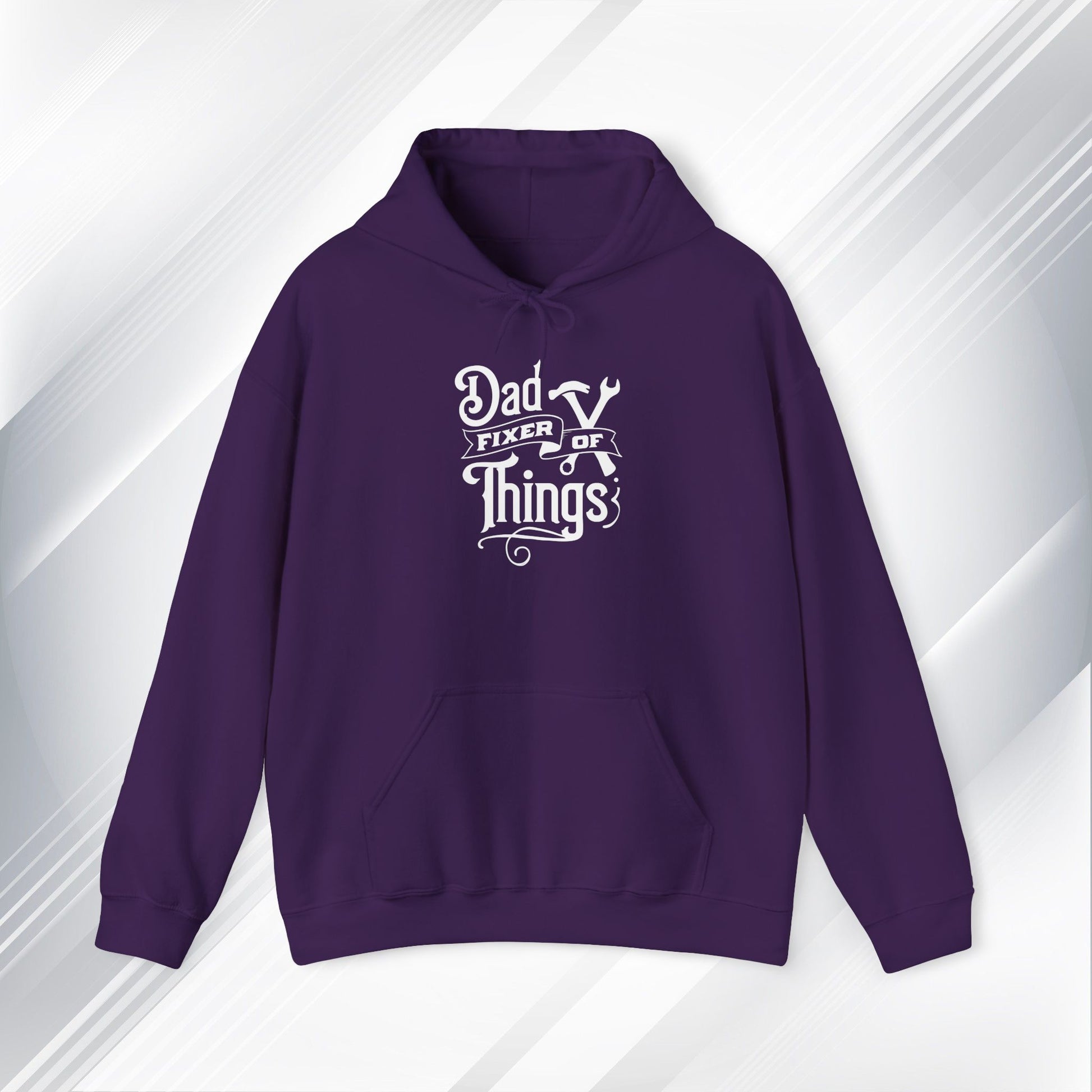 Dad Fixer Of Things Hooded Sweatshirt  - Unisex Heavy Blend™ - GULLYDESIGN