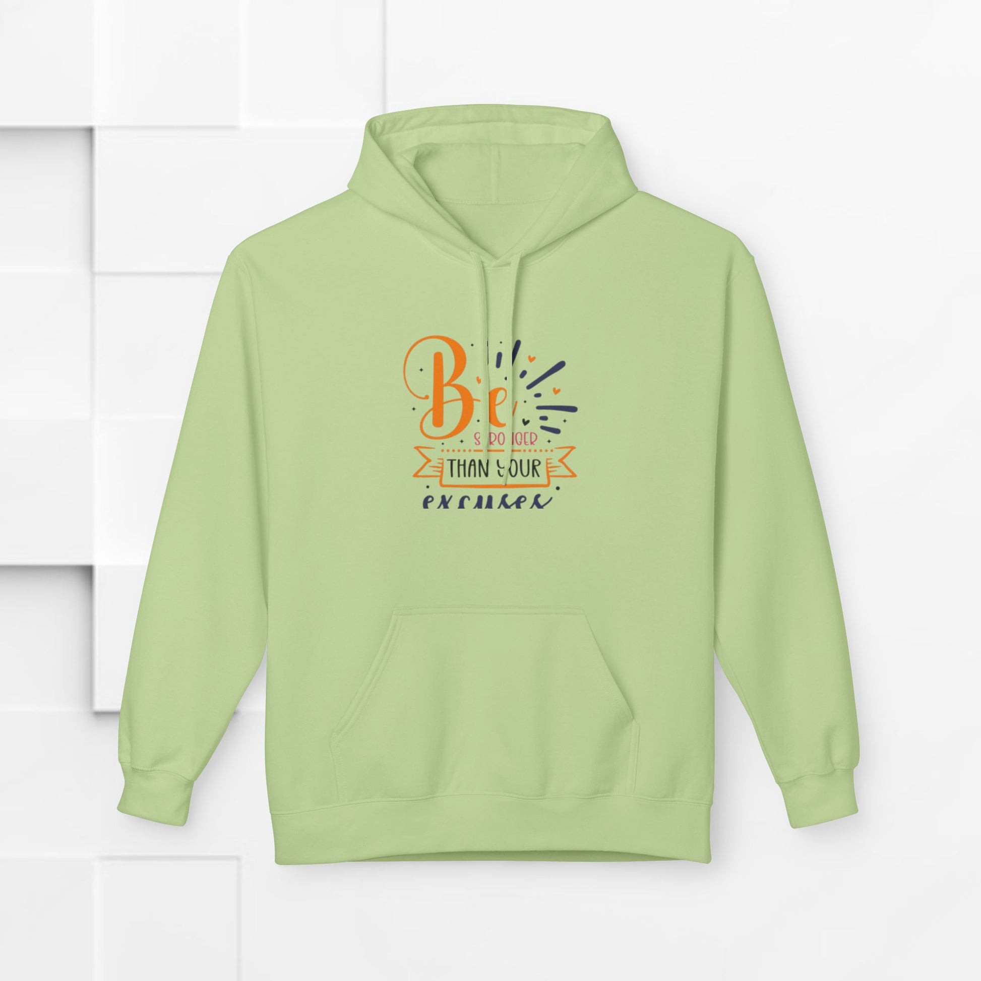 Be Brighter Than Your Excuses Unisex Hoodie - GULLYDESIGN