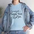 Stronger Than The Storm Unisex Heavy Cotton Tee - GULLYDESIGN