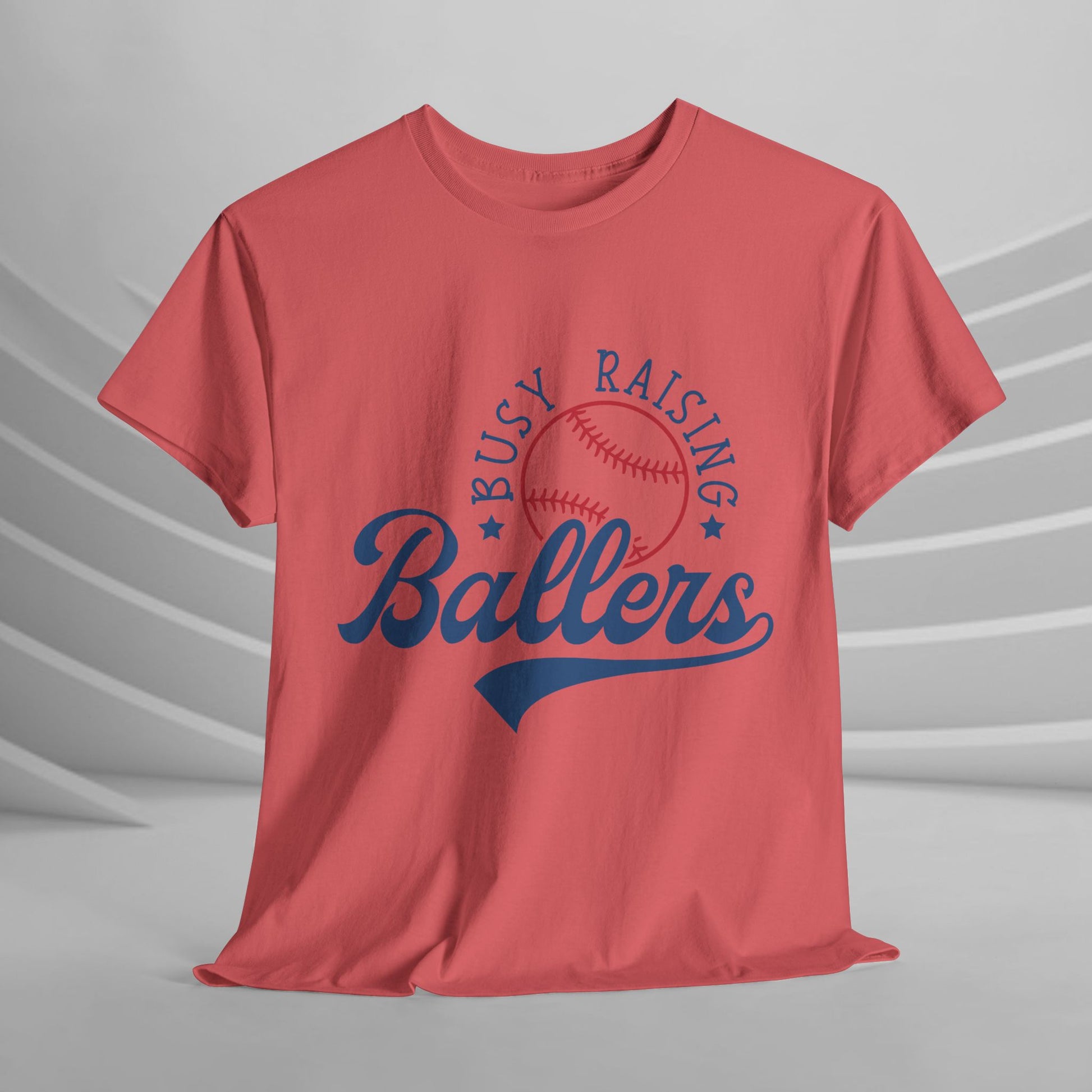 Busy Raising Ballers Unisex Heavy Cotton Tee - GULLYDESIGN