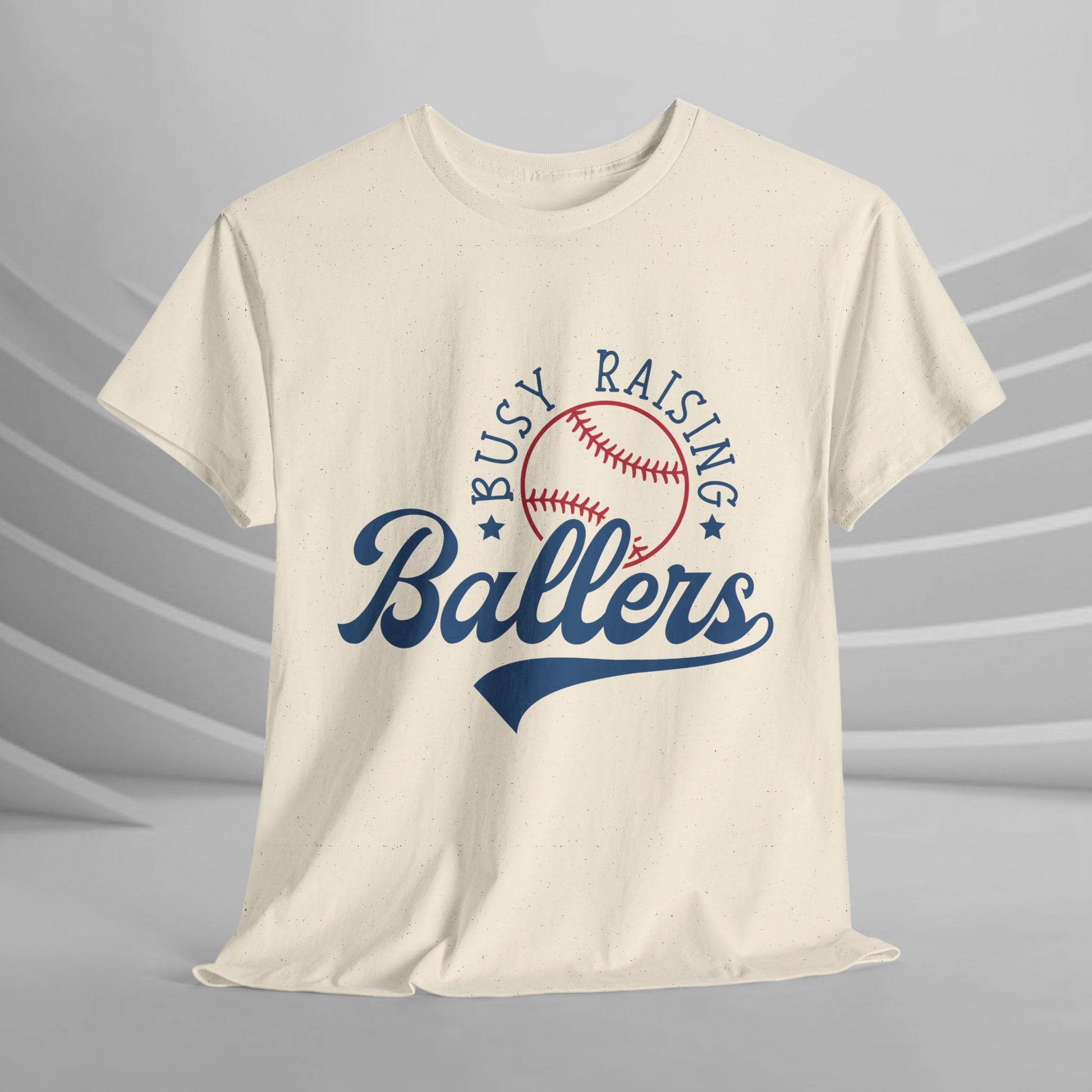 Busy Raising Ballers Unisex Heavy Cotton Tee - GULLYDESIGN