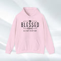 Blessed Mom Unisex Heavy Blend™ Hooded Sweatshirt - All Day Every Day - GULLYDESIGN