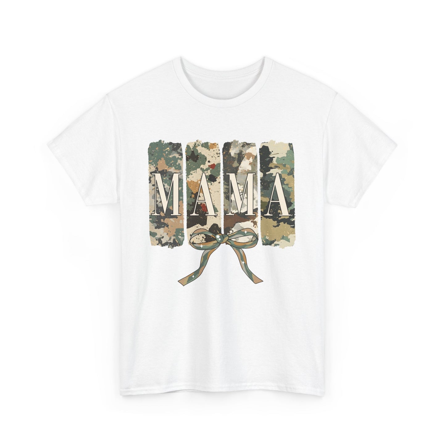 Camo Mama Unisex Heavy Cotton Tee - Perfect Gift for Moms