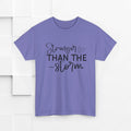 Stronger Than The Storm Unisex Heavy Cotton Tee - GULLYDESIGN