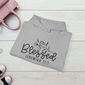 Blessed Hooded Sweatshirt | Jeremiah 17:7 | Cozy Unisex Sweatshirt for Faith & Inspiration - GULLYDESIGN