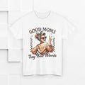 Good Moms Say Bad Words Unisex Heavy Cotton Tee | Funny Mom Shirt - GULLYDESIGN