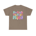 Be Kind To Your Mind Unisex Heavy Cotton Tee - Positive Affirmation Shirt - GULLYDESIGN